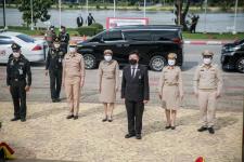 เข้าร่วมพิธีวางพวงมาลาเนื่องในวันคล้ายวันเกิดของ จอมพล ถนอม กิตติขจร