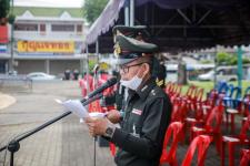 เข้าร่วมพิธีวางพวงมาลาเนื่องในวันคล้ายวันเกิดของ จอมพล ถนอม กิตติขจร