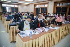เป็นประธานในพิธีเปิดโครงการฝึกอบรมผู้ประกอบการด้านบริการการท่องเที่ยว ประจำปีงบประมาณ พ.ศ. 2565 