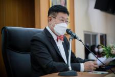 เป็นประธานในพิธีเปิดโครงการฝึกอบรมผู้ประกอบการด้านบริการการท่องเที่ยว ประจำปีงบประมาณ พ.ศ. 2565 