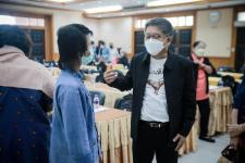 เป็นประธานในพิธีเปิดโครงการฝึกอบรมผู้ประกอบการด้านบริการการท่องเที่ยว ประจำปีงบประมาณ พ.ศ. 2565 