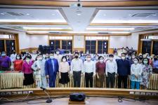 รองนายกองค์การบริการส่วนจังหวัดตาก เป็นประธานเปิดโครงการฝึกอบรมพัฒนาเครือข่ายวัฒนธรรมและภูมิปัญญาท้องถิ่นจังหวัดตาก ประจำปีงบประมาณ พ.ศ.2565