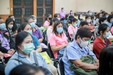 ป็นประธานในพิธีเปิดโครงการฝึกอบรมส่งเสริมสุขภาพและพัฒนาการจัดการอนามัยสิ่งแวดล้อม ประจำปี 2565 รุ่นที่ 2