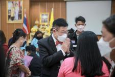 ป็นประธานในพิธีเปิดโครงการฝึกอบรมส่งเสริมสุขภาพและพัฒนาการจัดการอนามัยสิ่งแวดล้อม ประจำปี 2565 รุ่นที่ 2