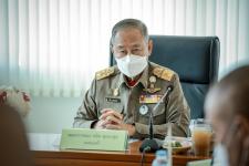ร่วมต้อนรับ พลอากาศเอก ชลิต พุกผาสุก องคมนตรี ลงพื้นที่ตรวจติดตามความก้าวหน้าการก่อสร้างศูนย์ปฏิบัติการฝนหลวงภาคเหนือ
