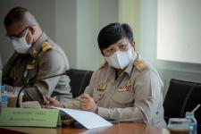 ร่วมต้อนรับ พลอากาศเอก ชลิต พุกผาสุก องคมนตรี ลงพื้นที่ตรวจติดตามความก้าวหน้าการก่อสร้างศูนย์ปฏิบัติการฝนหลวงภาคเหนือ