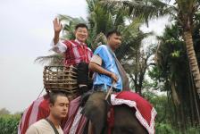 นายกองค์การบริหารส่วนจังหวัดตาก เป็นประธานเปิดโครงการส่งเสริมการท่องเที่ยว(วันช้างไทย)