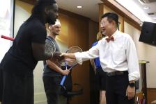 นายกองค์การบริหารส่วนจังหวัดตาก เปิดโครงการฝึกอบรมทักษะการเล่นกีฬาขั้นพื้นฐาน ประเภทกีฬาเทนนิส