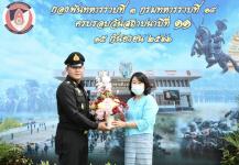 รองปลัดองค์การบริหารส่วนจังหวัดตาก ร่วมพิธีวันคล้ายวันสถาปนา ครบรอบปีที่ 11 กองพันทหารราบที่ 3 กรมทหารราบที่ 14