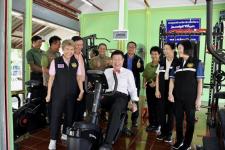 นายกองค์การบริหารส่วนจังหวัดตาก เป็นประธานในพิธีเปิดศูนย์กีฬาตำบลเกาะตะเภา ณ ศูนย์กีฬาตำบลเกาะตะเภา อำเภอบ้านตาก จังหวัดตาก