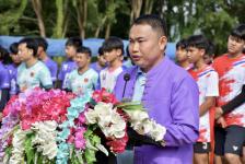 รองนายกองค์การบริหารส่วนจังหวัดตาก เปิดโครงการแข่งขันกีฬา อบจ.ตากคัพ ประจำปีงบประมาณ พ.ศ. 2567 (ครั้งที่ 1) กีฬาฟุตบอล 7 คน อำเภอแม่สอด 