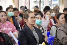 นางแสงทอง อรุณ ผู้ทรงคุณวุฒิองค์การบริหารส่วนจังหวัดตาก เป็นประธานในพิธีเปิดโครงการส่งเสริมการพัฒนาเครือข่ายกลุ่มอาชีพในภาคการเกษตรและกลุ่มอาชีพอื่นๆ ประจำปีงบประมาณ พ.ศ. 2567 รุ่นที่ 1