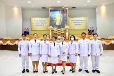 อบจ.ตาก เข้าร่วมพิธีวางพานพุ่มดอกไม้ เนื่องในวันพระบิดาแห่งฝนหลวง 