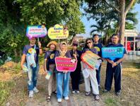 ฝ่ายประชาสัมพันธ์ อบจ.ตาก ลงพื้นที่จัดกิจกรรมประชาสัมพันธ์รณรงค์การเลือกตั้งนายกองค์การบริหารส่วนจังหวัดตาก ในเขตพื้นที่อำเภอเมืองตาก