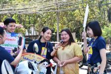 ฝ่ายประชาสัมพันธ์ อบจ.ตาก บุกสถาบันการศึกษาเมืองตาก!!!