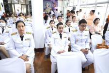 อบจ.ตาก เข้าร่วมพิธีทำบุญตักบาตรและเจริญพระพุทธมนต์ กิจกรรมเฉลิมพระเกียรติสมเด็จพระเจ้าลูกเธอ เจ้าฟ้าพัชรกิติยาภา นเรนทิราเทพยวดี กรมหลวงราชสาริณีสิริพัชร มหาวัชรราชธิดา