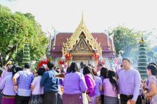 อบจ.ตาก จัดพิธีบวงสรวงการแสดงละครอิงประวัติศาสตร์ประกอบแสงสีเสียงเทิดพระเกียรติสมเด็จพระเจ้าตากสินมหาราช