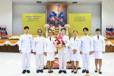 อบจ.ตาก เข้าร่วมพิธีวางพานพุ่มดอกไม้สด เนื่องในวันสมเด็จพระนเรศวรมหาราชฯ