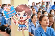 นายก อบจ.ตาก เป็นประธานเปิดกิจกรรมการณรงค์ “องค์การบริหารส่วนจังหวัดตาก และภาคีเครือข่ายสุขภาพร่วมใจต้านภัยฝุ่น PM 2.5”