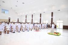 อบจ.ตาก ร่วมพิธีถวายราชสักการะแด่พระบาทสมเด็จพระบรมชนกาธิเบศร มหาภูมิพลอดุลยเดชมหาราช บรมนาถบพิตร เนื่องในวันมาตรฐานฝีมือแรงงานแห่งชาติ ประจำปี 2568