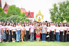 ฤกษ์งามยามดี นายก อบจ.ตาก เป็นประธานในพิธีบวงสรวง และเปลี่ยนเครื่องสักการะศาลพระพรหม พระภูมิ เจ้าที่ (ด้านหน้า และด้านหลัง อบจ.ตาก)