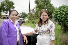 นายกจอย ลงพื้นที่ตรวจสอบสถานการณ์น้ำท่วม หมู่ 11 ต.โป่งแดง อ.เมือง จ.ตาก