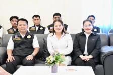 นายกจอย ร่วมเป็นเกียรติในพิธีมอบเครื่องมือพื้นฐานชุดการฝึก (เครื่องมือทำมาหากิน) โครงการเพิ่มทักษะแรงงานอิสระ และกลุ่มเป้าหมายเฉพาะ 