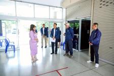 นายกจอย นายก อบจ.ตาก ลงพื้นที่ตรวจงาน การเตรียมการปรับปรุงสนามกีฬา อบจ.ตาก ในเฟสที่ 2 งบประมาณ 27,850,000 บาท