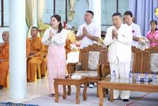 นายกจอย นายก อบจ.ตาก ร่วมเป็นเกียรติ พิธีปิดโครงการบรรพชาอุปสมบทหมู่เฉลิมพระเกียรติพระบาทสมเด็จพระเจ้าอยู่หัว