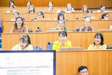 รองปลัด อบจ.ตาก เป็นประธานเปิดโครงการฝึกอบรมส่งเสริมการสร้างสุขภาวะที่ดีวิถีใหม่ ประจำปีงบประมาณ 2568