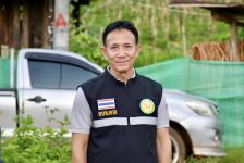 นายกจอย (นายก อบจ.ตาก) ตรวจติดตามโครงการถนนปลอดภัย อ.พบพระ งบประมาณ 471,400 บาท 